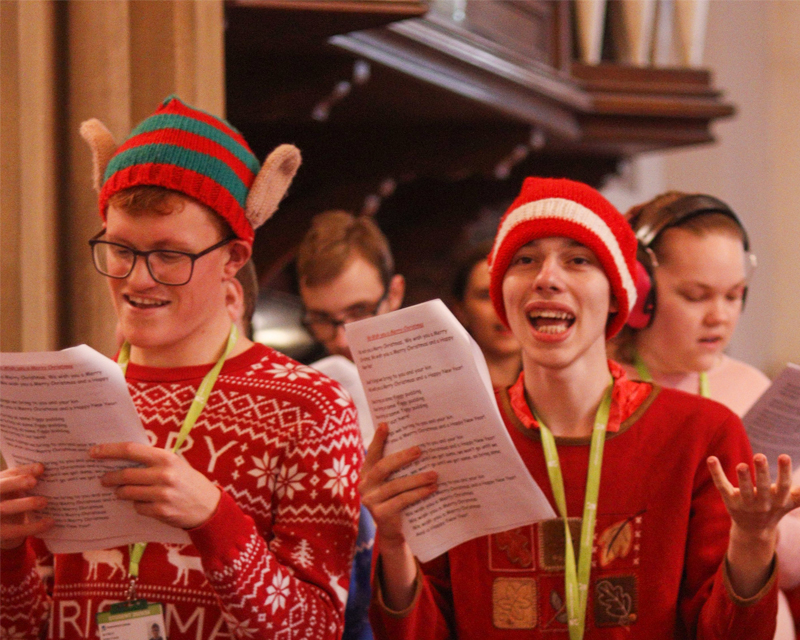 INSPIRE Learners Bring Christmas Cheer to St John’s Church