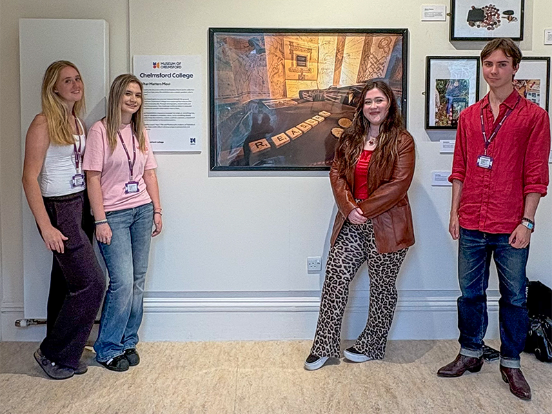 Chelmsford College Students Exhibit Their ‘Treasures’ at Museum of Chelmsford